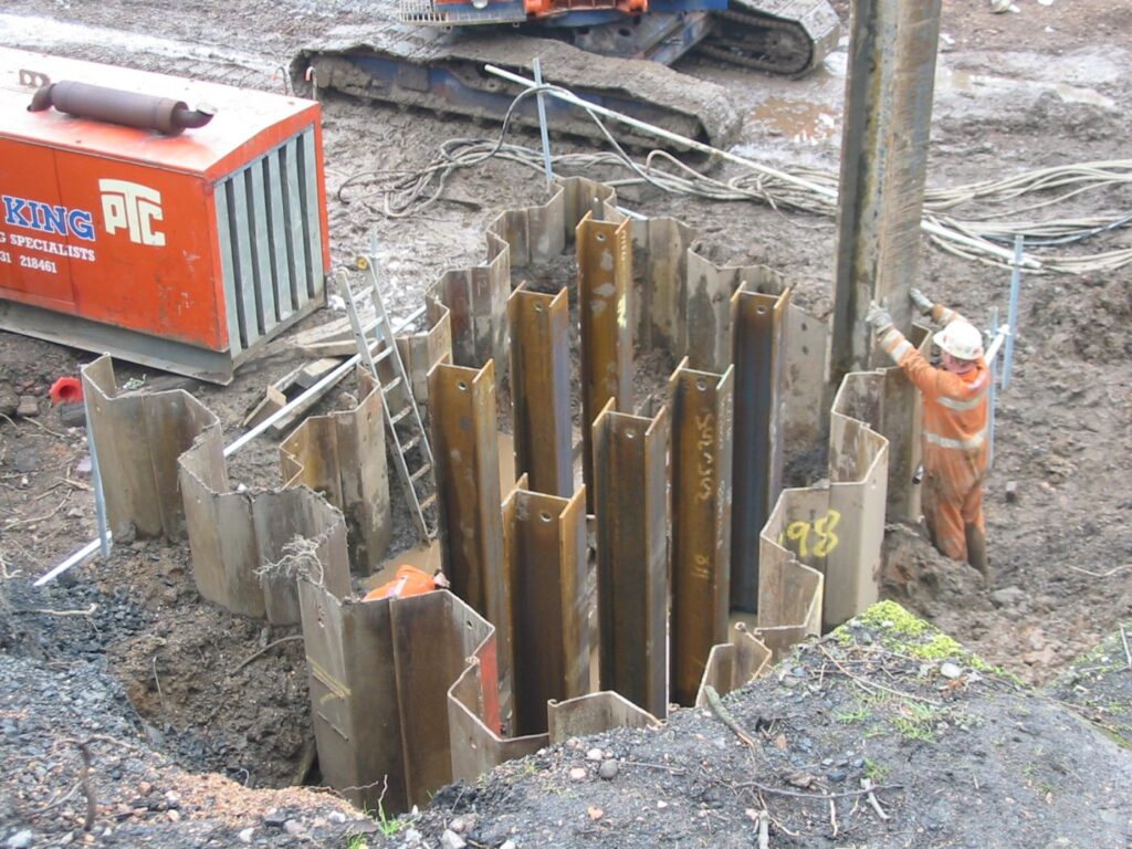 Pressed Steel Pilings in Joshua, TX